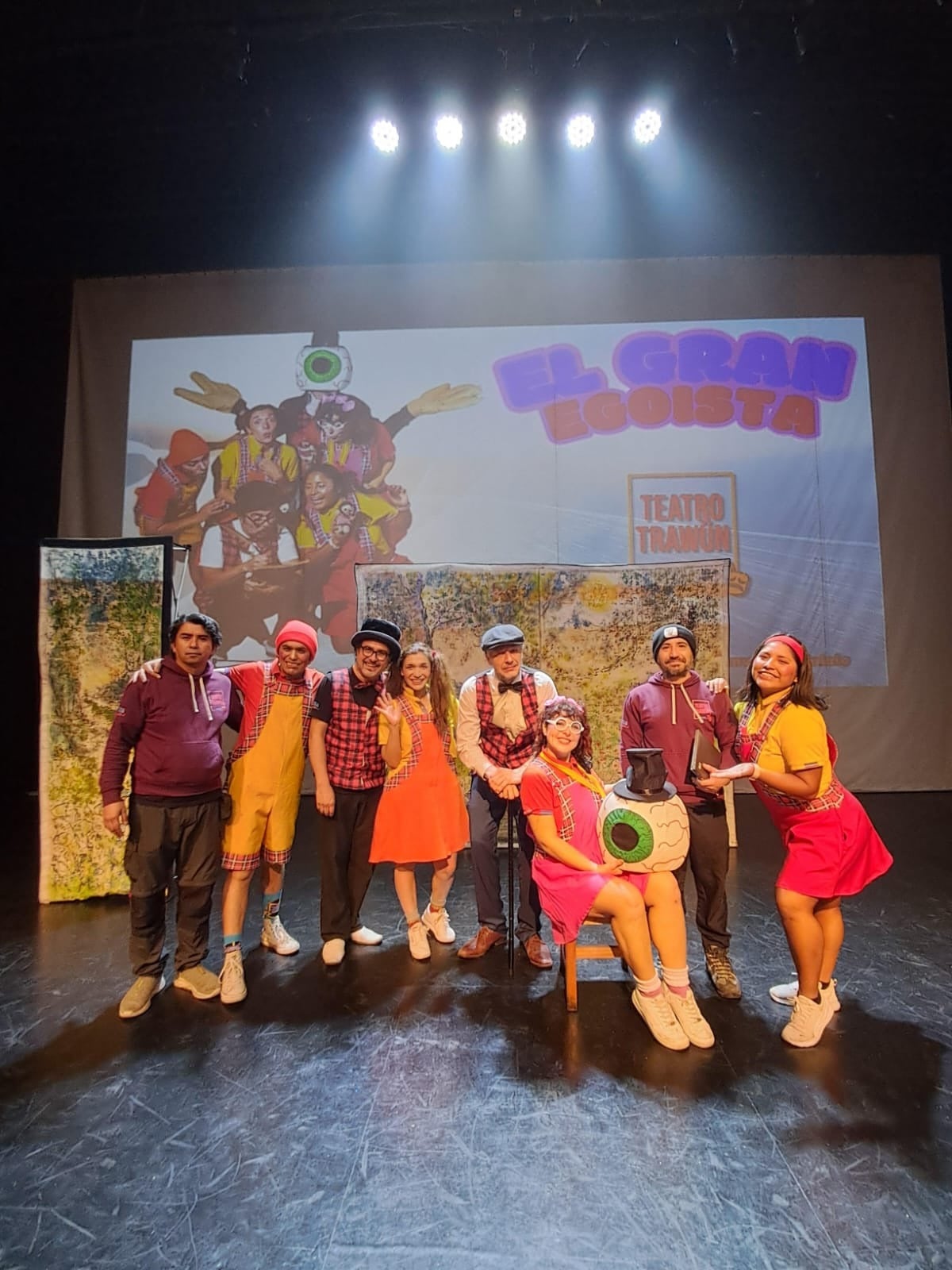 Gira comunitaria Teatro Trawün