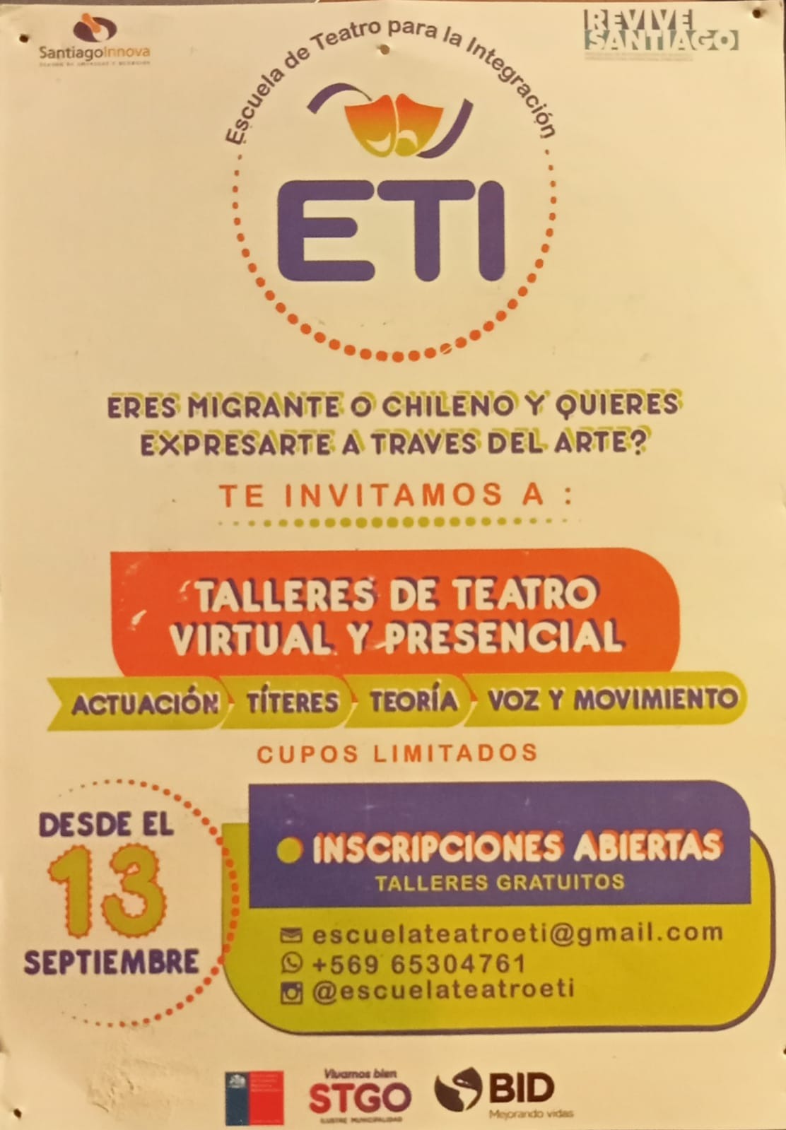 Afiche Las Cuecas de Violeta